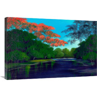 The River Nile-Canvas Art-36"x24"