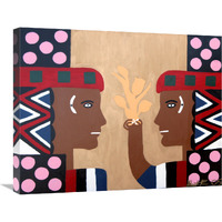 Egyptian Love-Canvas Art-28"x22"