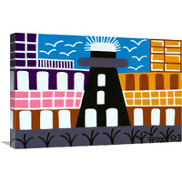 Lighthouse Series - 4-Canvas Art-30&quotx20"