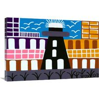 Lighthouse Series - 4-Canvas Art-36&quotx24"