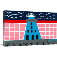 Lighthouse Series - #9-Canvas Art-30"x20"