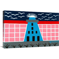 Lighthouse Series - #9-Canvas Art-36"x24"