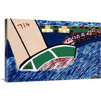 Long Island Regatta-Canvas Art-36&quotx24"