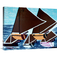 Raggad Island Regatta-Canvas Art-35"x28"