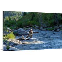 Beaver Creek Casting-Canvas Art-40"x26.8"