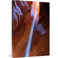 Canyon Light Saber-Canvas Art-20.1"x30"