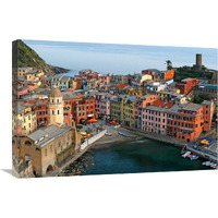 Cinque Terra Bay-Canvas Art-30"x20.1"