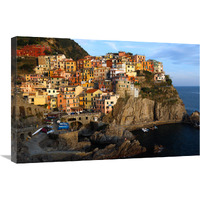 Cinque Terra Evening-Canvas Art-30"x20.1"