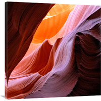 Crevasse-Canvas Art-36"x36"