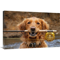 His Master"s Rod-Canvas Art-36"x24.12"