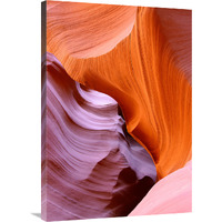 Side Canyon-Canvas Art-25.2"x36"