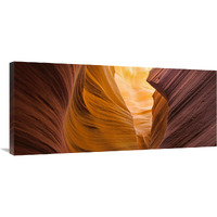 Slot Canyon IX-Canvas Art-40&quotx17.6"