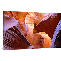 Golden Canyon-Canvas Art-36&quotx24.12"