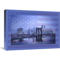 America Forever-Canvas Art-24&quotx18"