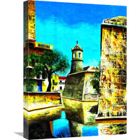 Cuban Rivera-Canvas Art-18"x24"