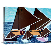 Raggad Island Regatta-Canvas Art-24"x20"