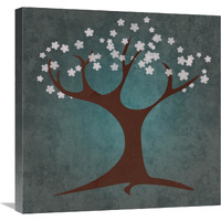 Tree Spring-Canvas Art-24&quotx24"