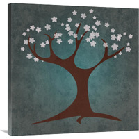 Tree Spring-Canvas Art-30&quotx30"