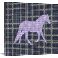 Country Style Horse-Canvas Art-24"x24"