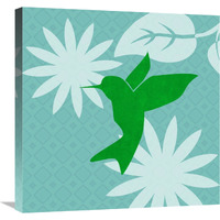 Bright Birds Hummingbird-Canvas Art-24&quotx24"