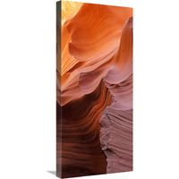 Slot Canyon VII-Canvas Art-13.2"x30"