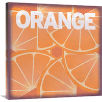 Citrus - Orange-Canvas Art-30&quotx30"