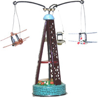 TIN BIPLANE CAROUSEL EACH