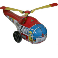 TIN WIND-UP HELICOPTER EACH