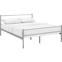 Alina Full Platform Bed Frame - Gray