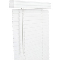 FAUXWD 2" WHT BLND 29X60 (Pack of 1)