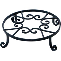 POT TRIVET BLACK 10" (Pack of 1)