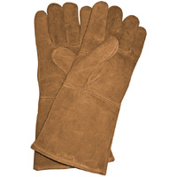 GLOVES BROWN LEATHER (Pack of 1)