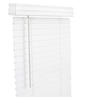 FAUXWD 2"" WHT BLND 35X60 (Pack of 1)