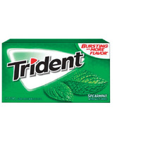 GUM SPEARMNT TRIDENT1 (Pack of 12)