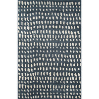 Novogratz Delmar DEL11 Blue Boho Dots 3'6" X 5'6"