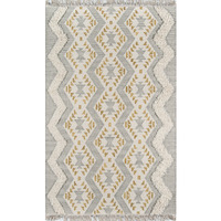 Novogratz Indio IND-1 Grey Beverly 2'3" X 7'10" Runner