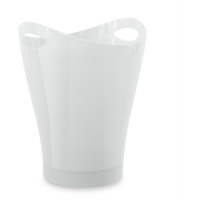 WASTEBASKET GARBINO WHT (Pack of 1)