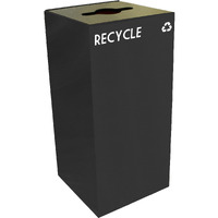 32GC04-CB-VV Ergode Recycling Containers - Compact, Space Efficient, Durable Steel, Customizable Sizes, Colors, Lid Options