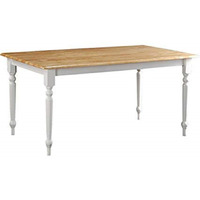 FARMHOUSE TABLE [WHT/NAT]