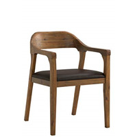 Rasmus Dining Arm Chair [Chestnut Wire-Brush]