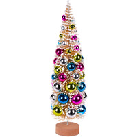 18" Frosted Gold Tree Multi Balls