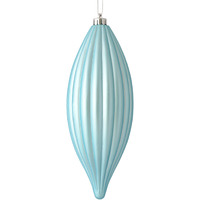 8" Baby Blue Matte Line Finial 4/Bag