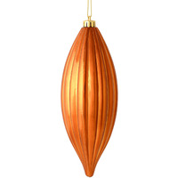 8" Copper Shiny Line Finial 4/Bag