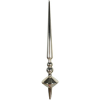 18" Champagne Shiny Cupola Finial 2/Bag