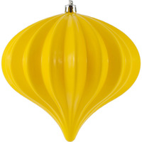 5.7" Yellow Shiny Onion UV Drilled 3/Bag