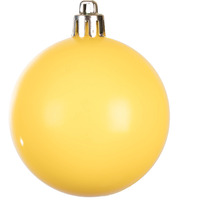 2.4" Yellow Shiny Ball UV 24/Bag