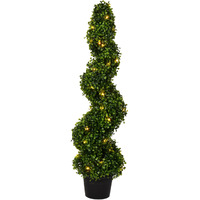 3' Boxwood Spiral in Pot UV 50WW LED