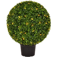 24" Boxwood Ball in Pot UV 100WW LED