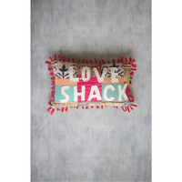 LOVE SHACK KANTHA PILLOW