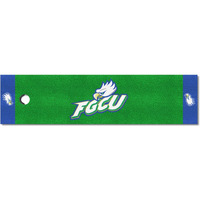 Florida Gulf Coast Eagles Putting Green Mat - 1.5ft. x 6ft. - Green, Sparky Logo